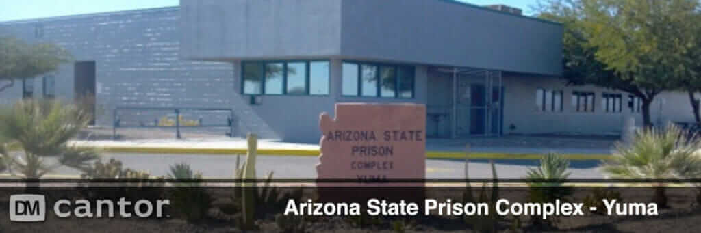 Front of Yuma Prison in Arizona