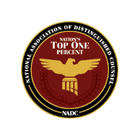 Nation's Top 1% Attorney National Association of Distinguished Counsel
