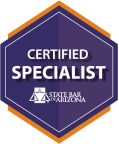 AZ State Bar Certified Specialist